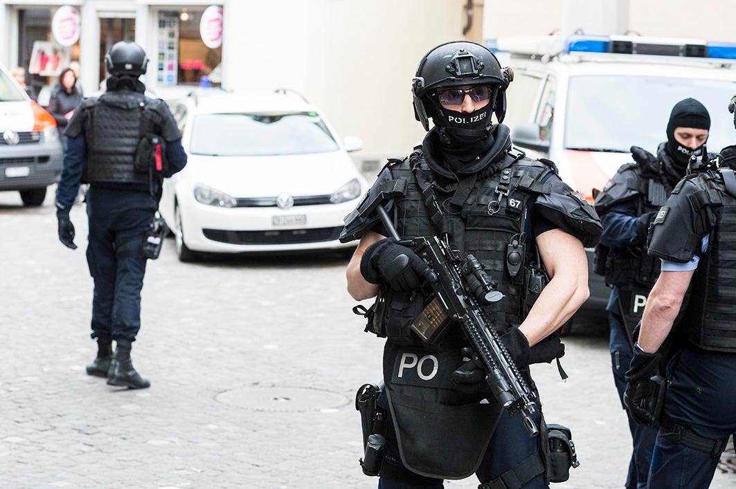 Skorpions von der Stadtpolizei Zürich im Einsatz