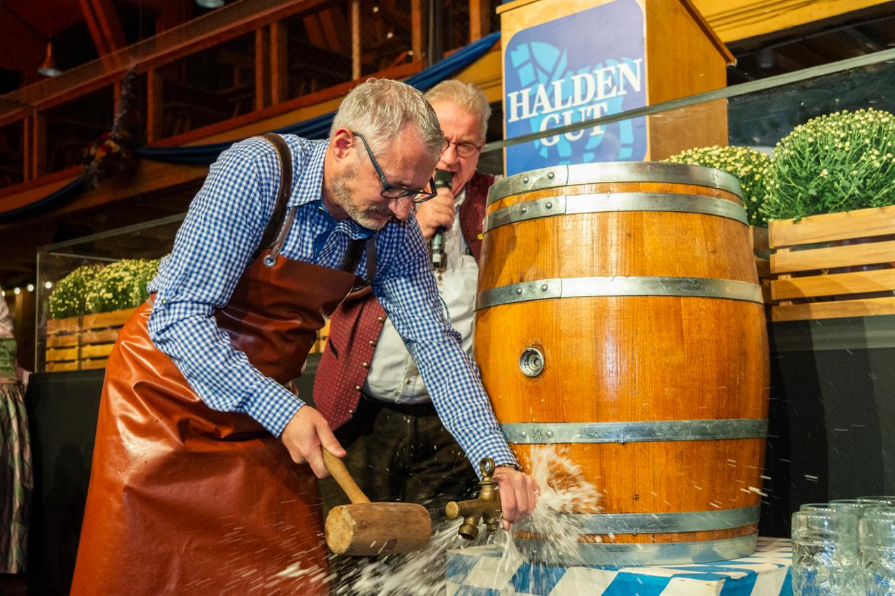 O Zapfen beim Oktoberfest Winterthur