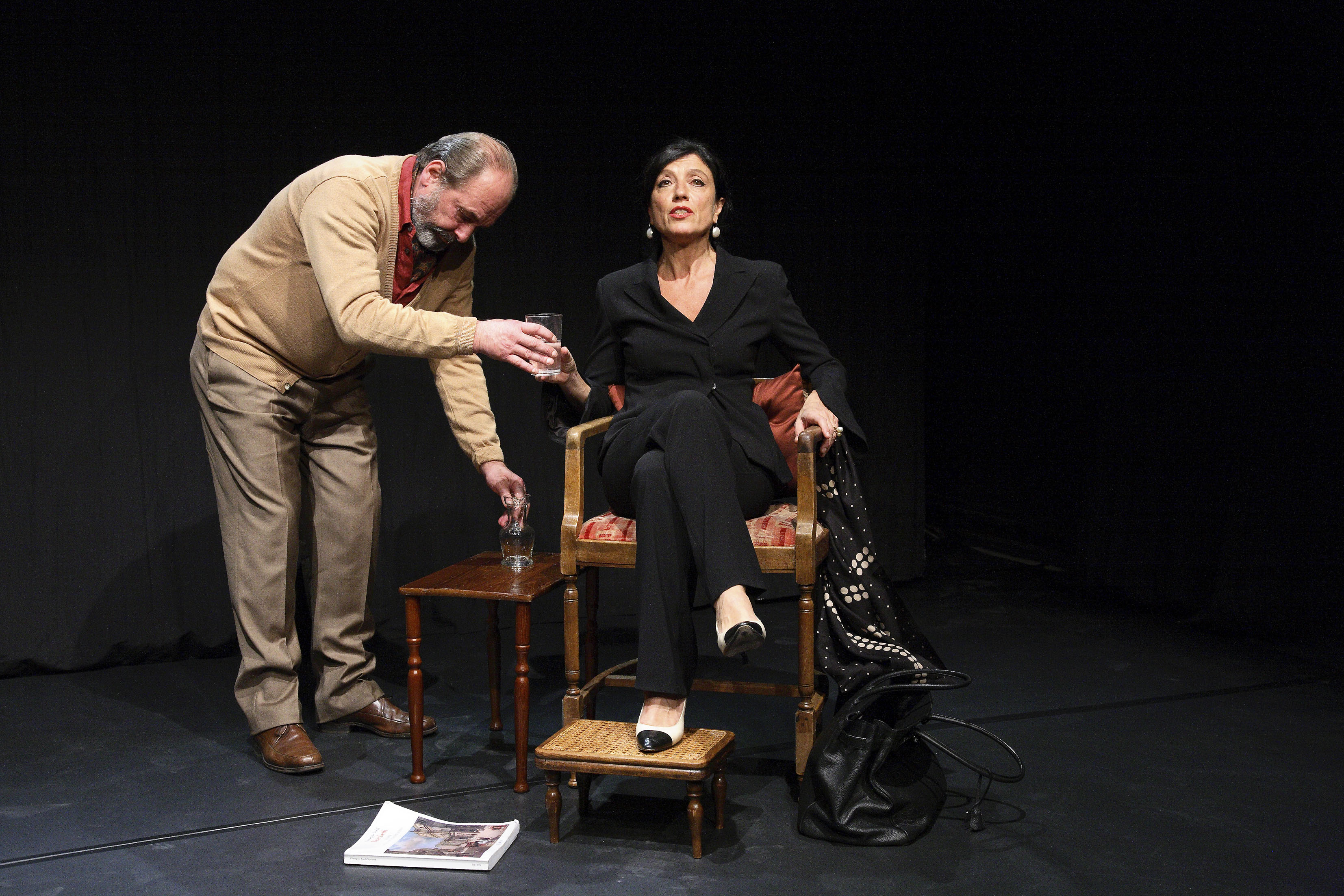 Graziella Rossi und Helmut Vogel in Maria Callas-Meisterklasse