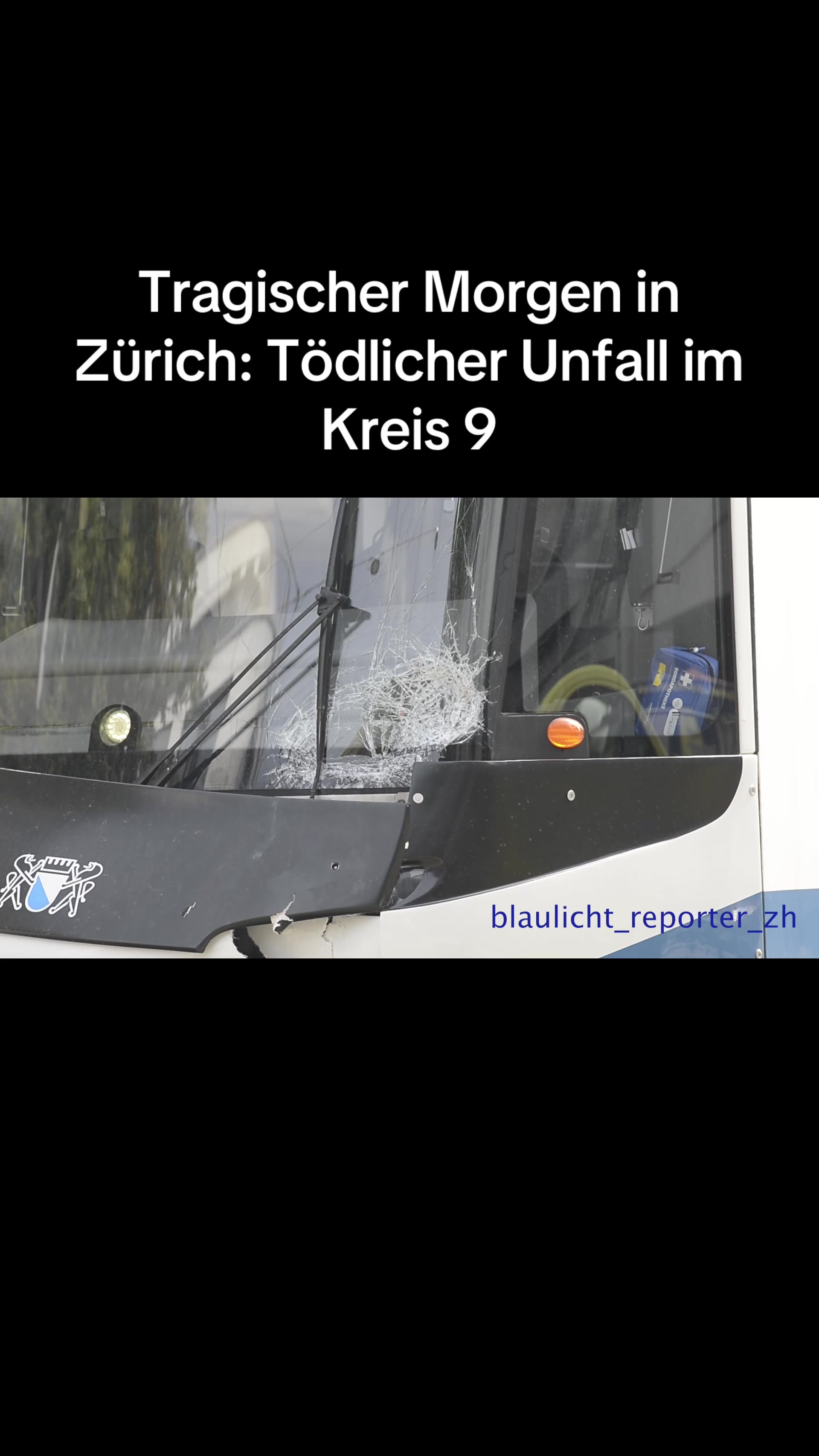 Tragischer Morgen in Zürich: Tödlicher Unfall im Kreis 9